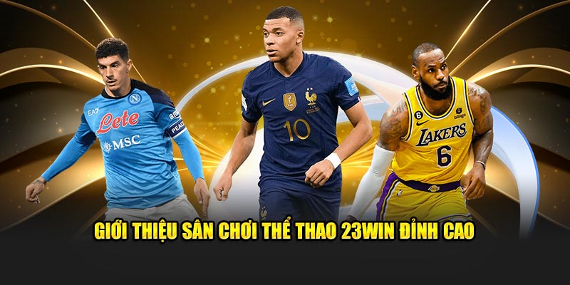 Giới thiệu sân chơi thể thao 23Win đỉnh cao